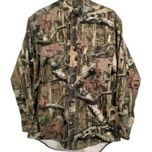 Browning Break Up Infinity Camo Shirt Medium Long Sleeve Tree Camouflage Hunting